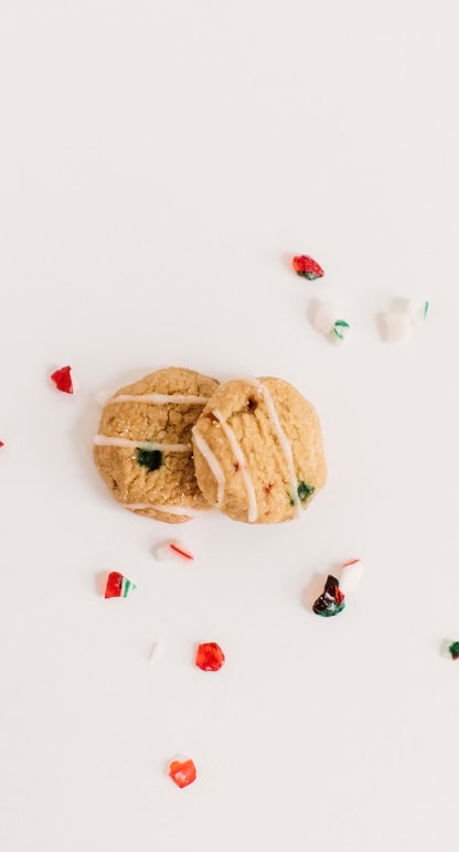 MINI COOKIE JAR-CANDY CANE