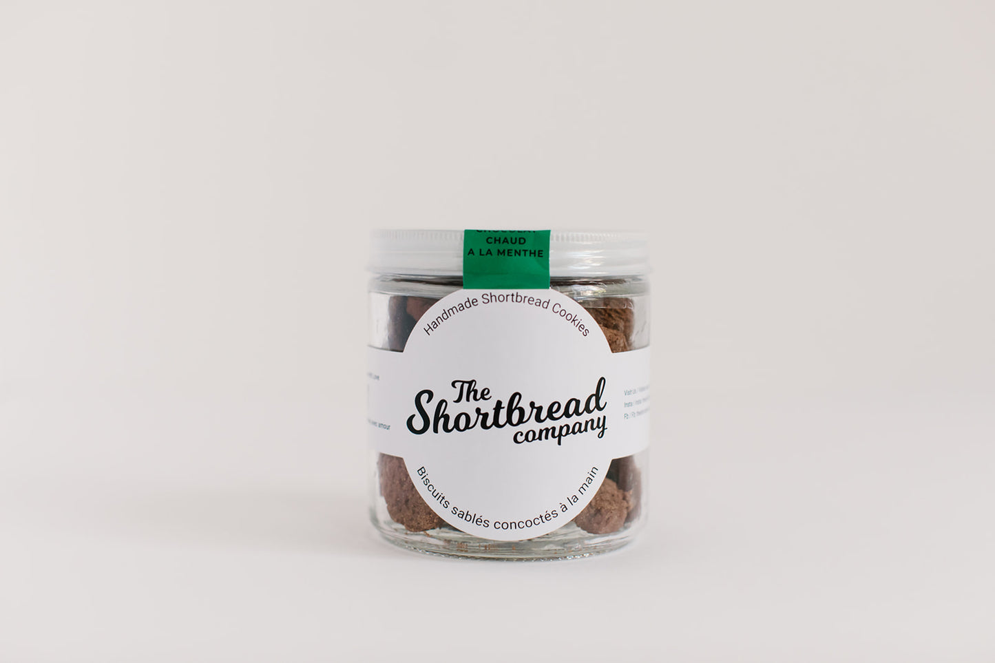 MINI COOKIE JAR - PEPPERMINT HOT CHOCOLATE